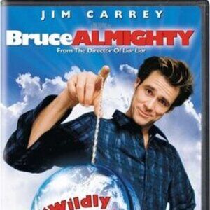 Bruce Almighty Widescreen DVD Jim Carrey Jennifer Aniston Comedy Movie PG13